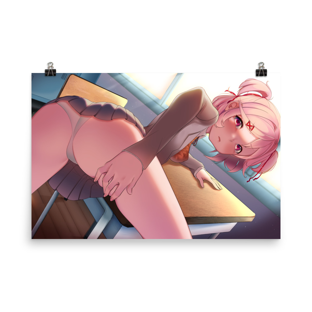 Natsuki Rear Poster – LewdishSnail